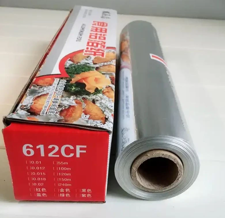 8011 Ikel Grad tal-Aluminju Fojl Roll Jumbo Roll Għall-Catering